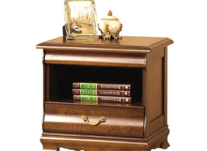 Classic r Nightstand Bedside table Solid Console Shelf Bedroom N-SzN